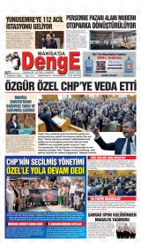 MANİSA'DA DENGE