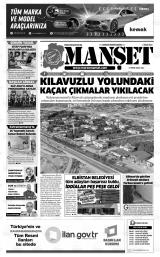 KAHRAMANMARAŞ MANŞET