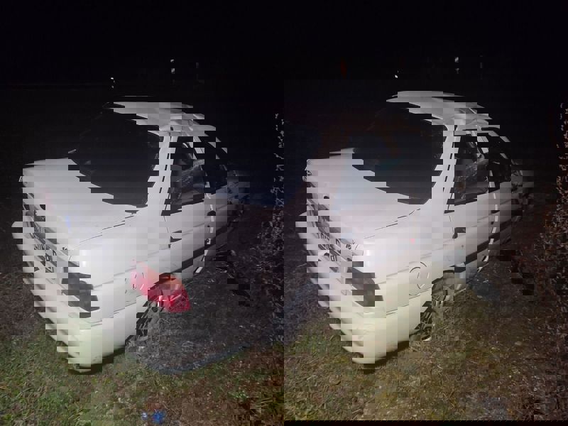 Kediye çarpmamak için direksiyonu kıran Otomobil takla attı