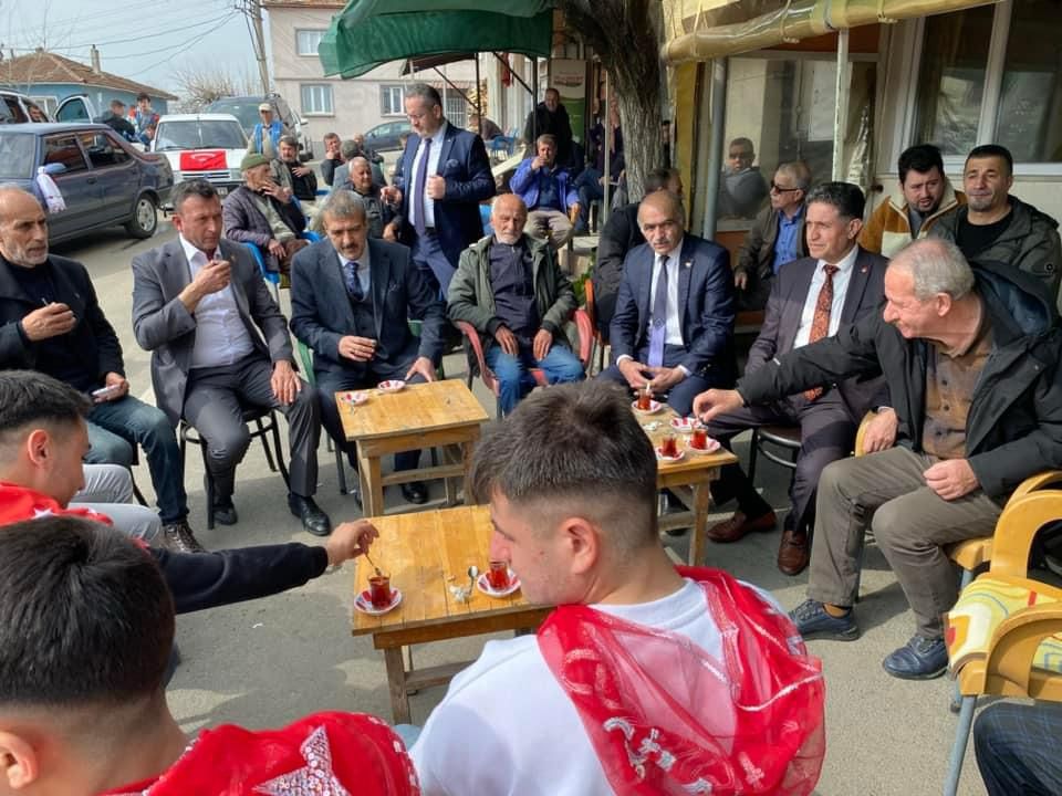 HATİPOĞLU YENİKÖY’DE COŞKUYLA KARŞILANDI