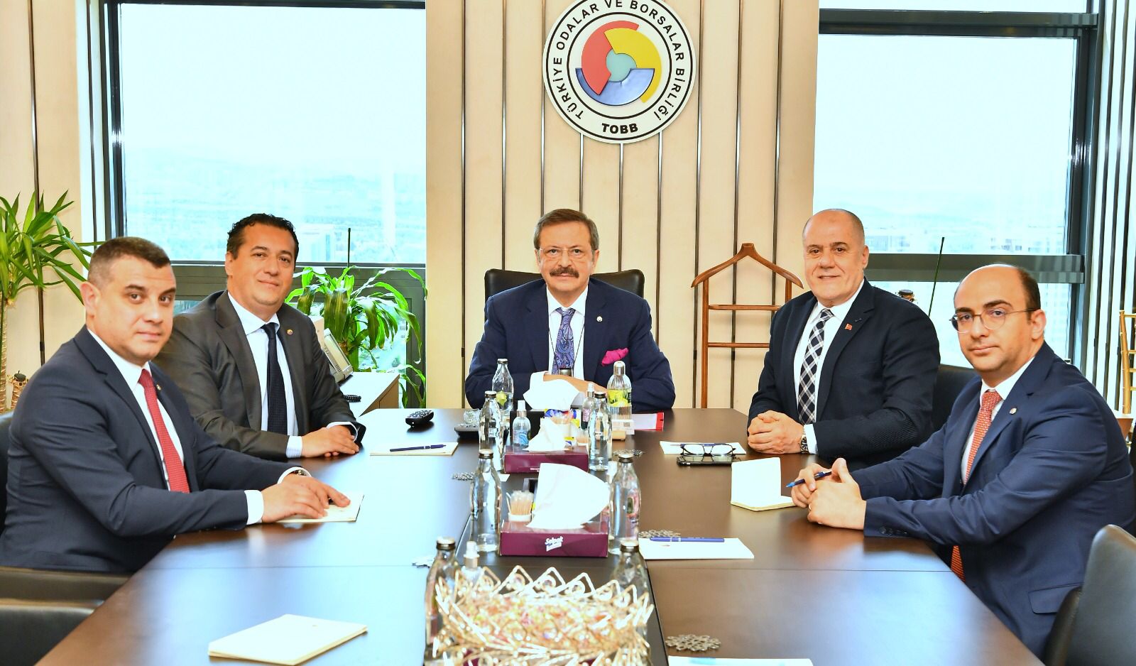 GTSO, TOBB Hisarcıkoğlunu ziyaret etti