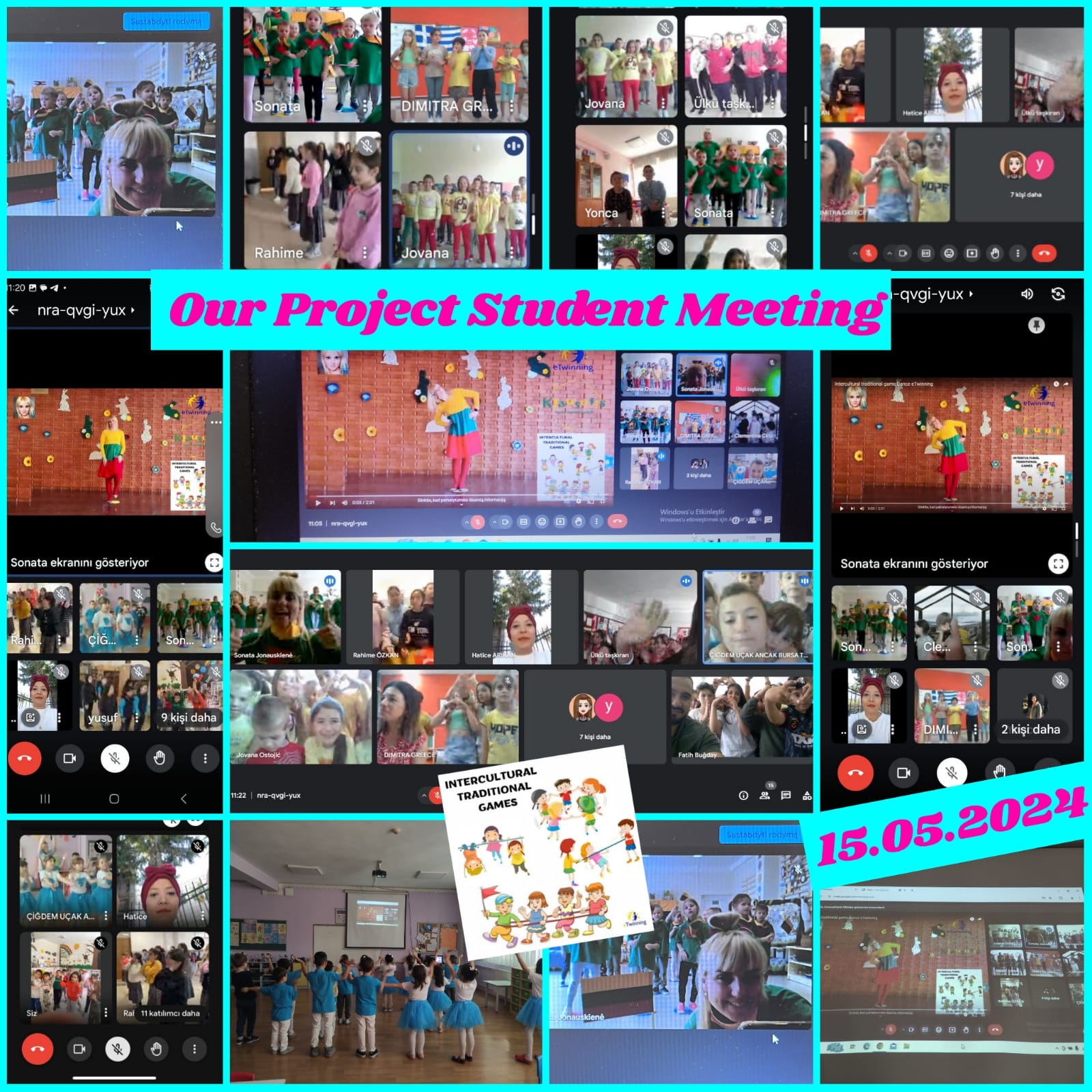 Kültürler arası geleneksel oyunlar ilgi görüyor