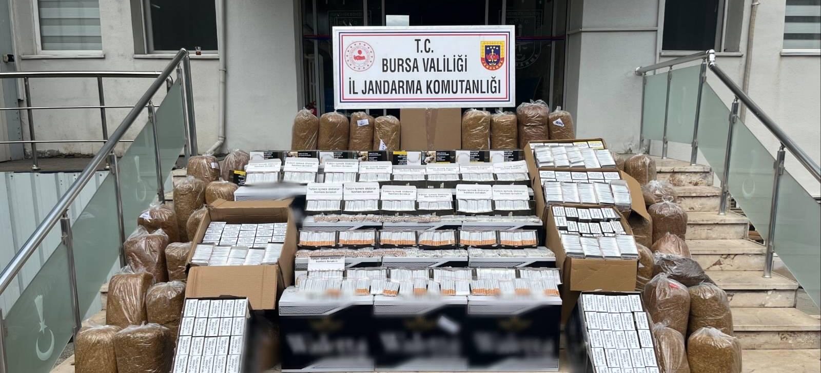 Gemlik’te Kaçak Tütüne Büyük Darbe